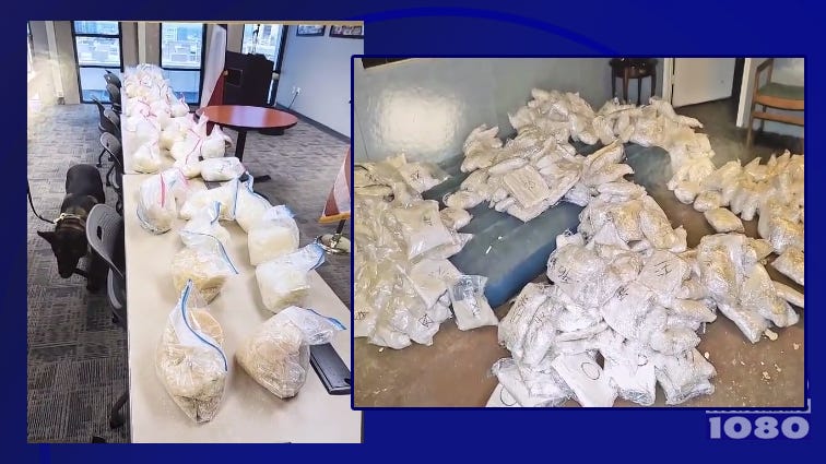 Tarrant County Sheriff seizes over 1,400 lbs of methamphetamine