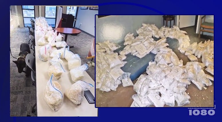 Tarrant County Sheriff seizes over 1,400 lbs of methamphetamine