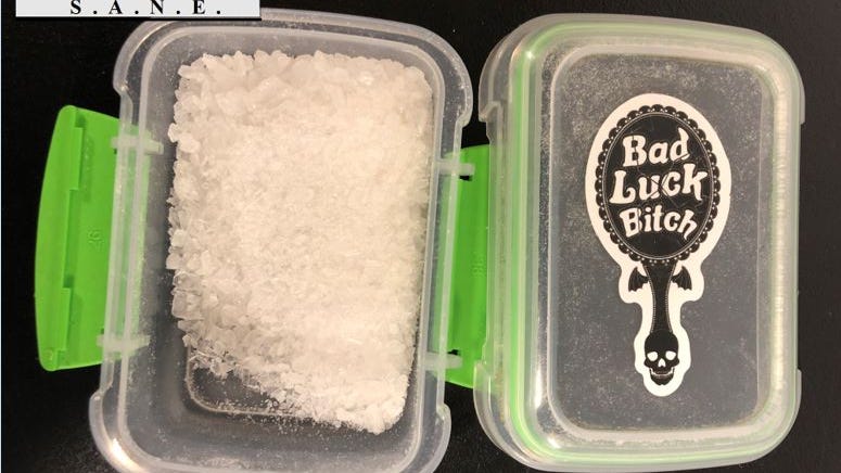 Woman drove to southern Michigan to get meth to distribute Up North: MSP