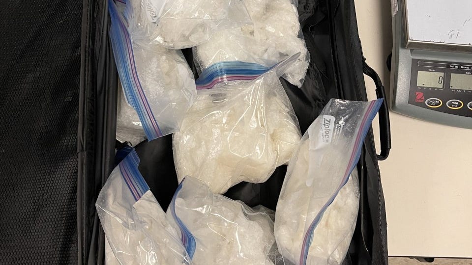 Men from Georgia busted in Michigan with $40,000 worth of crystal meth: police