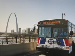 metrolink bus in St. Louis