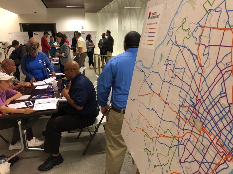 Metro Reimagined open house at Central Library on August 26, 2019