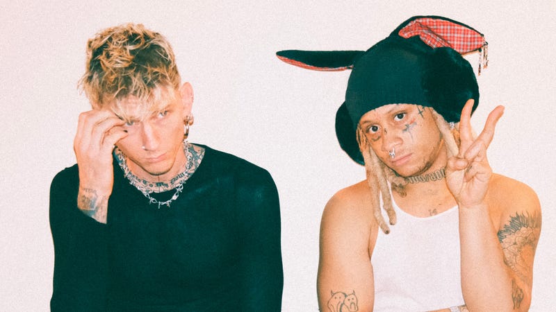 Machine Gun Kelly Trippie Redd genre : sadboy cover art