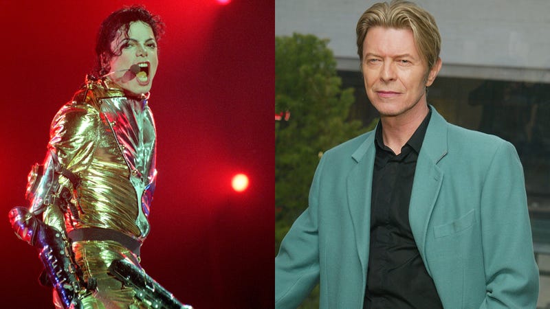 Michael Jackson, David Bowie