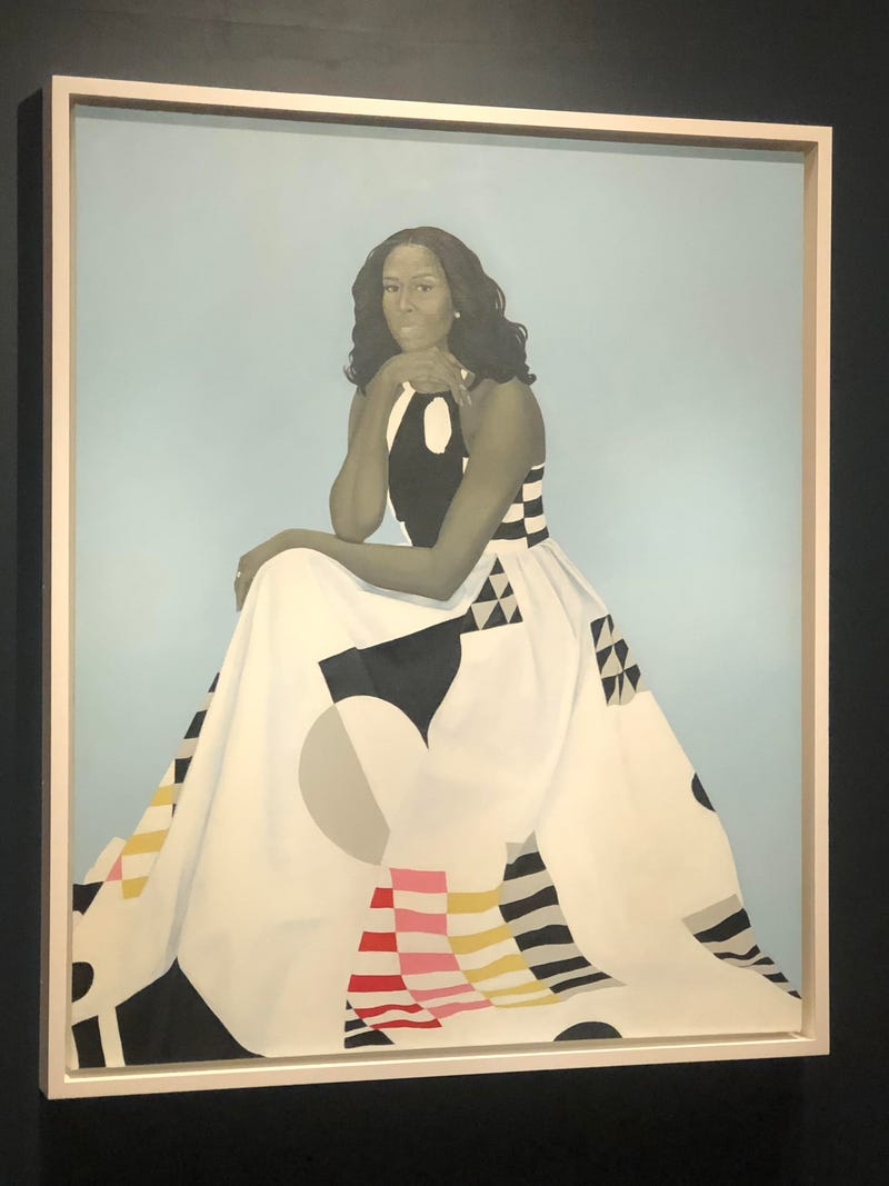 The Obama Portrait Tour opens this weekend at the DeYoung Museum in San Francisco featuring portraits of President Obama and first lady Michelle Obama.