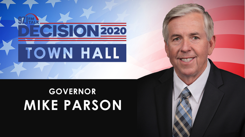 Mike Parson Town hall