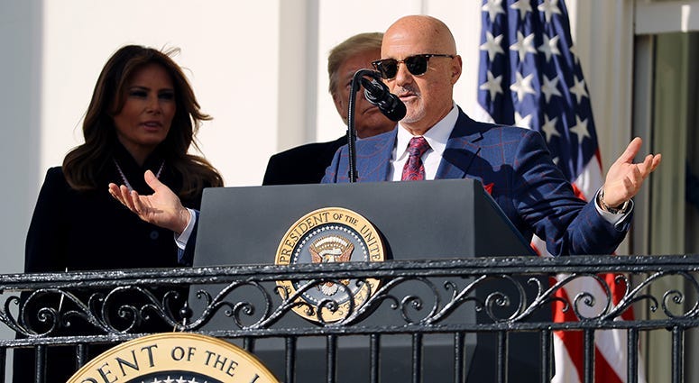 Mike Rizzo – Nationals' White House Visit