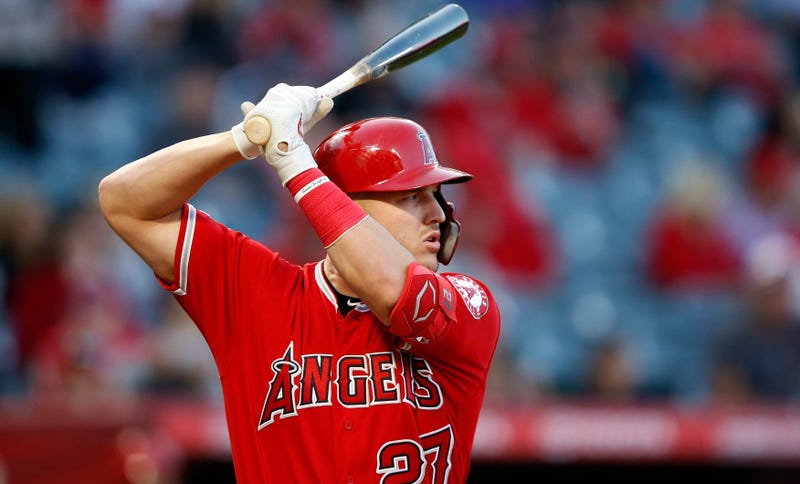 Angels outfielder Mike Trout