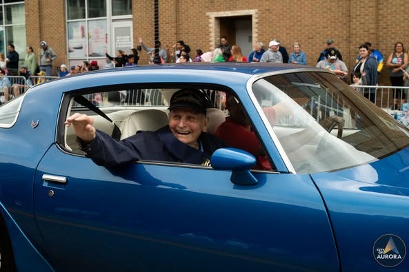 Miller died at the age of 98 and lived in Aurora all his life, other than his time away at war, worked at the post office and served as an ambassador for the City's strong veteran community.