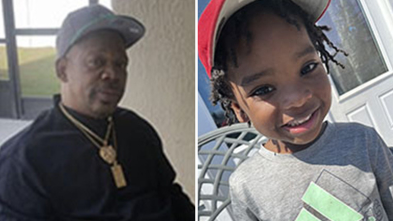 The Philadelphia Police Department is asking the public to help find a missing 3-year-old boy, Khali “Ubba” Mercer, and his grandfather, 62-year-old Charles “Chuck” Eure.