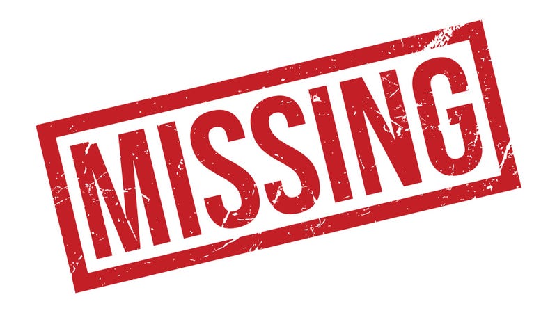 Missing rubber stamp seal vector - stock illustration