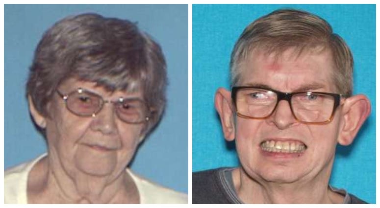 Warrenton, Mo. missing Flora Sullivan and Donald E. Sullivan