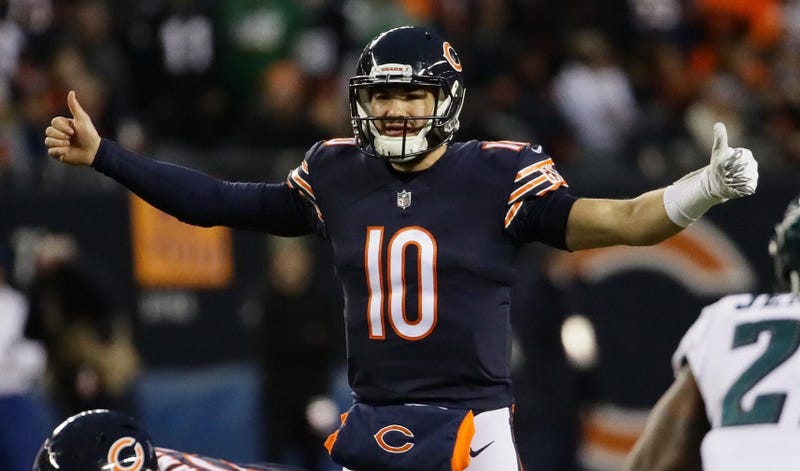 Bears quarterback Mitchell Trubisky