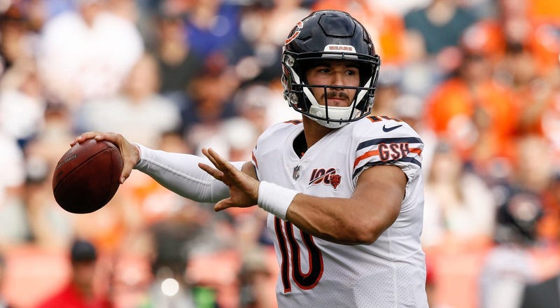 Bears quarterback Mitchell Trubisky
