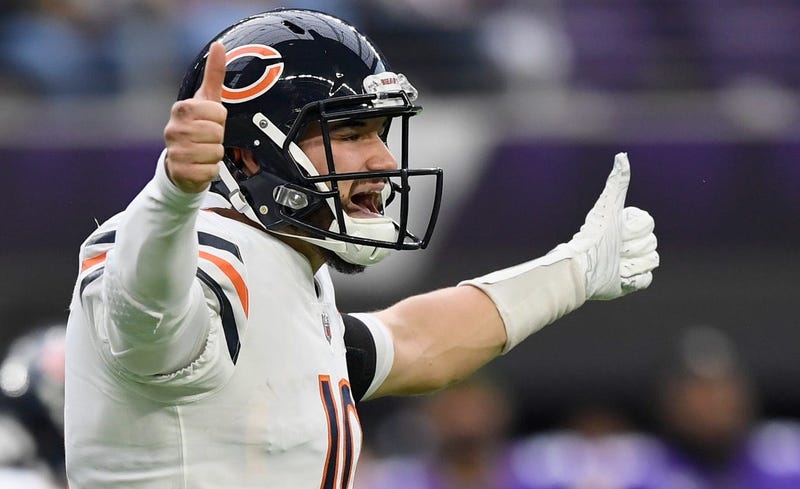 Bears quarterback Mitchell Trubisky