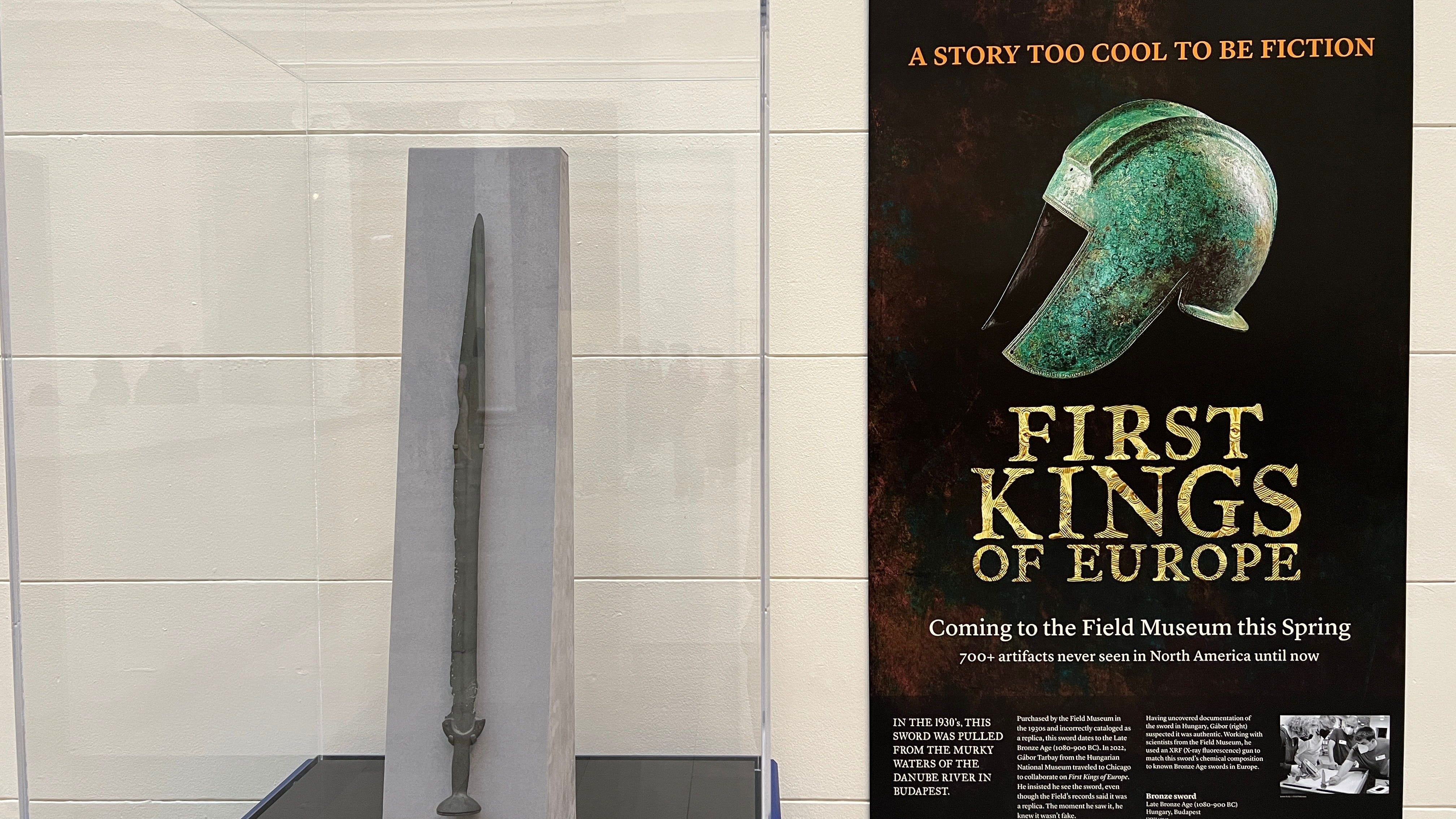 3,500-year-old sword at the Field Museum was mislabeled as 'replica' for 100 years
