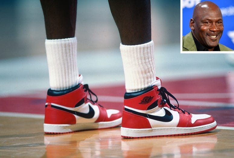 michael jordan used shoes for sale