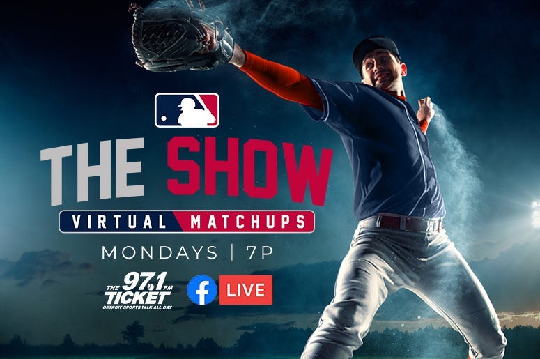 MLB The Show Tigers Virtual Matchups Simulation