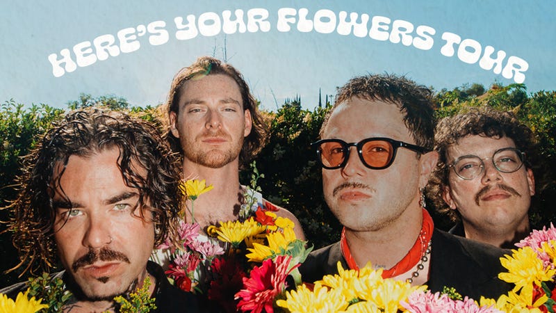 MOD SUN and lovelytheband tour poster