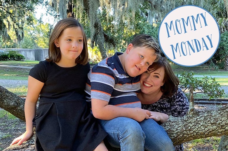 Mommy Monday outside with the kids