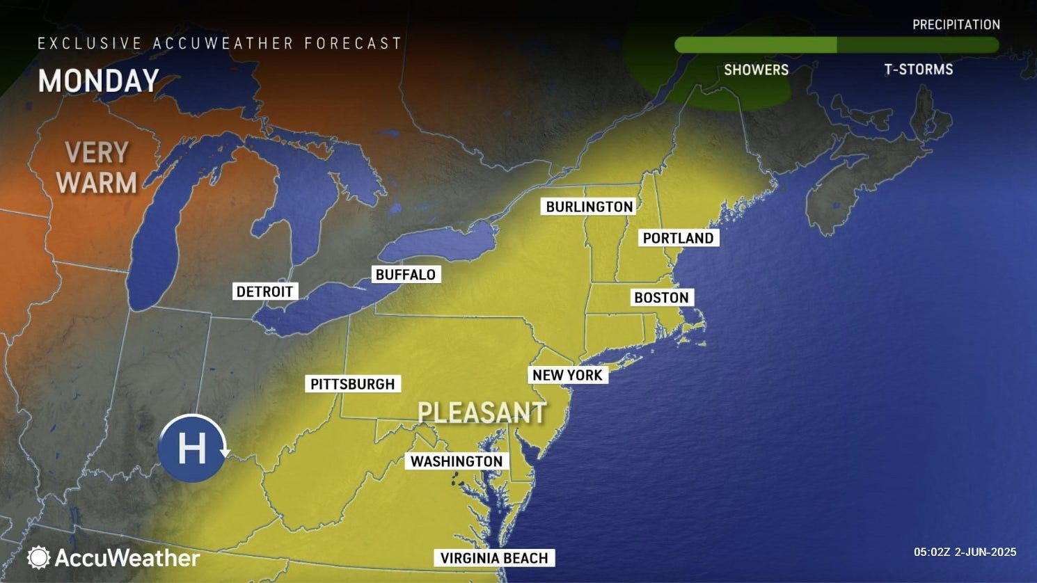 At long last, weather shifts to fair, dry and warmer with calendar flip to June