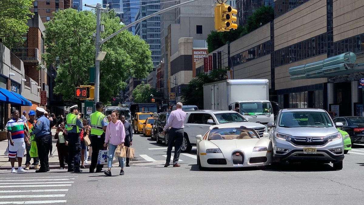 Tracy Morgan's $3M Bugatti gets into fender bender in Hell's Kitchen