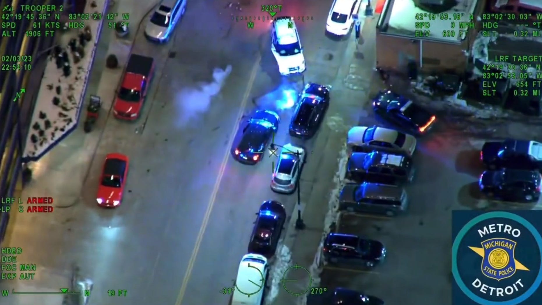 'Let the helicopter do its thing': MSP helps Detroit cops track down suspect in stolen vehicle [VIDEO]