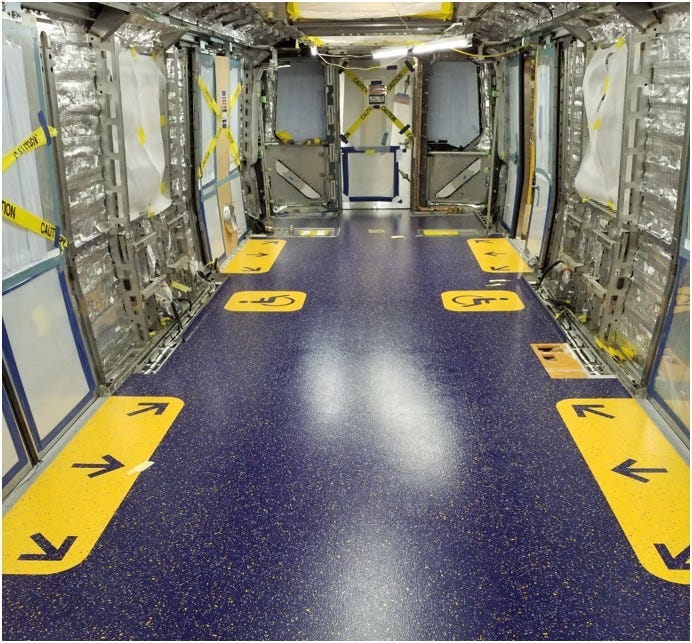 Inside new R211 subway car