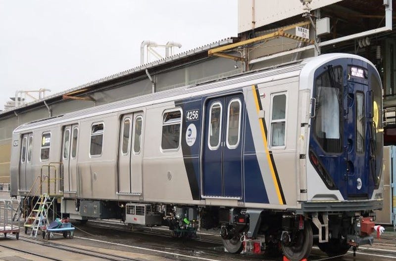 New R211 subway car