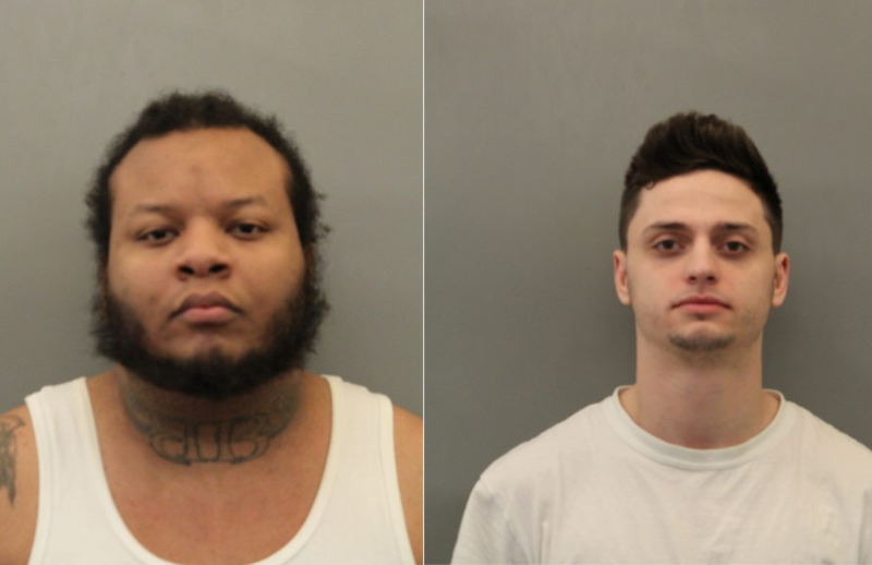 Brandon D. Bratcher and George P. Athanasakos booking photos
