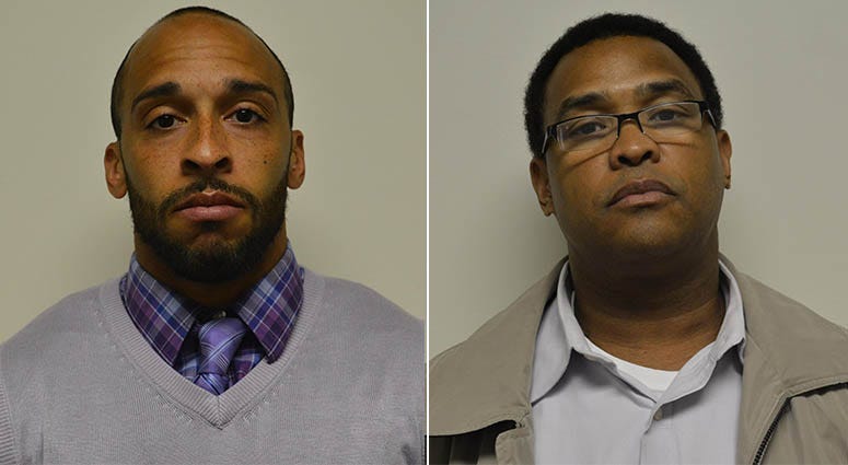 From left: Alfred Gregory Jr. and Darrin Collins