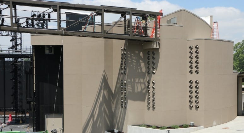 Stage renovations at The Muny 