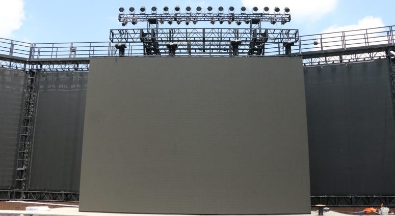 Stage renovations at The Muny 