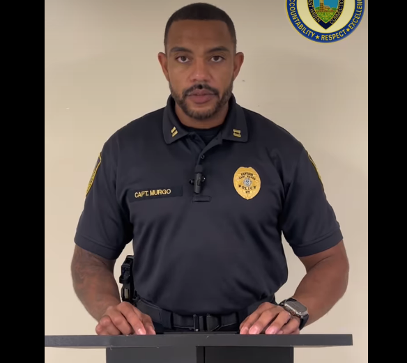 East Haven Police Capt. Joe Murgo, in an online video