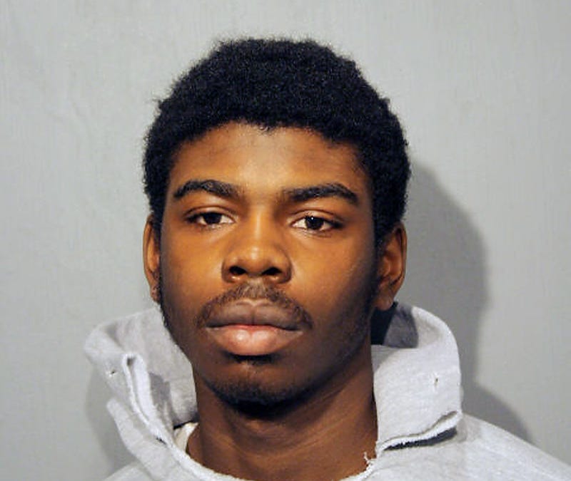 Micheail Ward booking photo