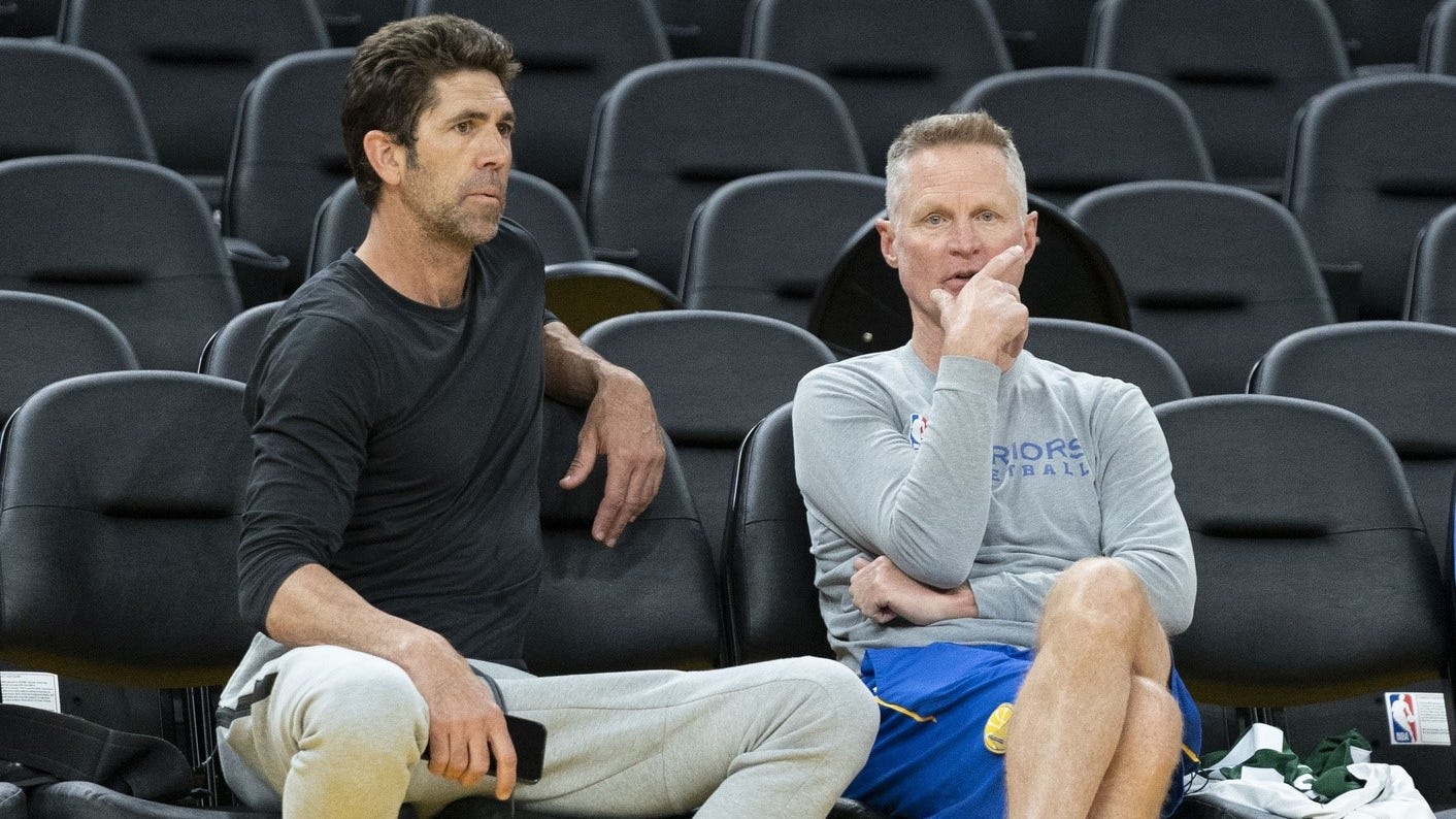 Warriors' Bob Myers discusses possibility of trade deadline moves