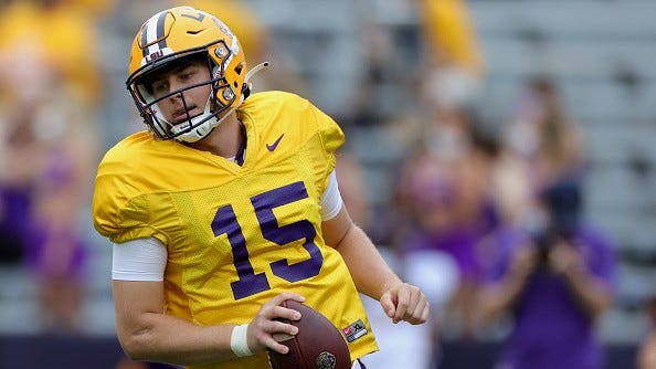 LSU QB Myles Brennan explains decision to transfer