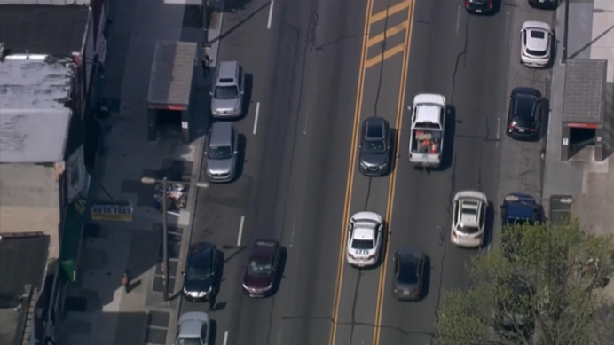 North Broad Street aerial view