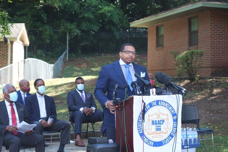 Multi-media personality Dr. Rashad Richey told Tuesday's Ahmaud Arbery news conference “as members of the media we have an awesome responsibility to tell stories that others don’t.”