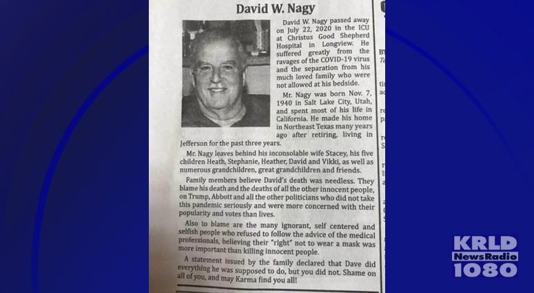 David Nagy Obit