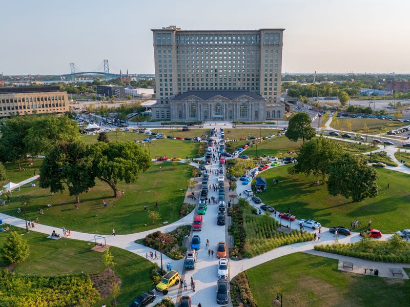 Cars at the Station brings classic vehicles to Michigan Central Station