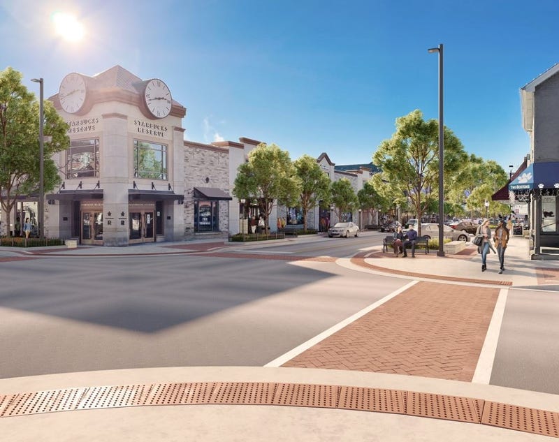 Downtown Naperville streetscape construction begins Tuesday
