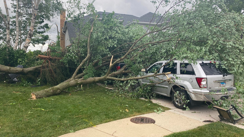 Naperville votes in favor of funding to restore yards damaged by 2021 tornado