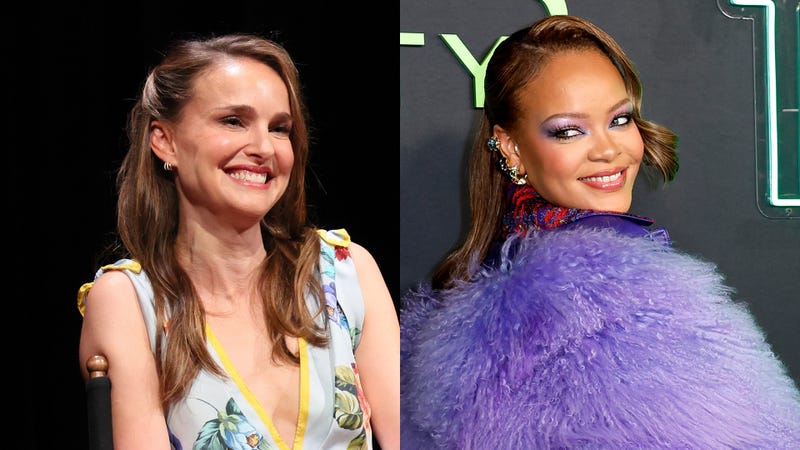 Natalie Portman and Rihanna