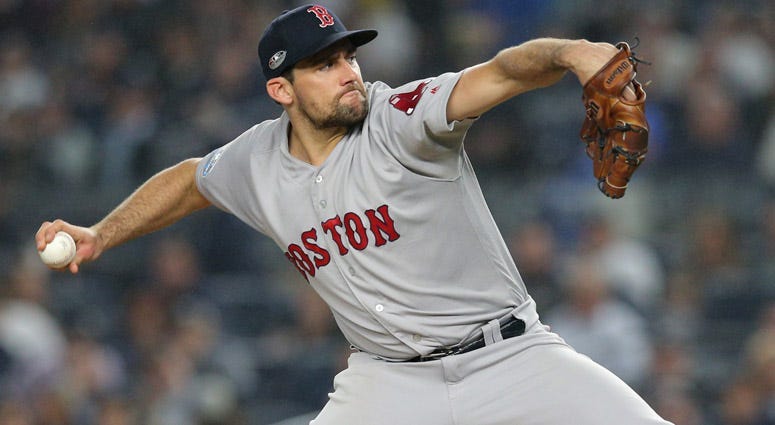 Red Sox pitcher Nathan Eovaldi