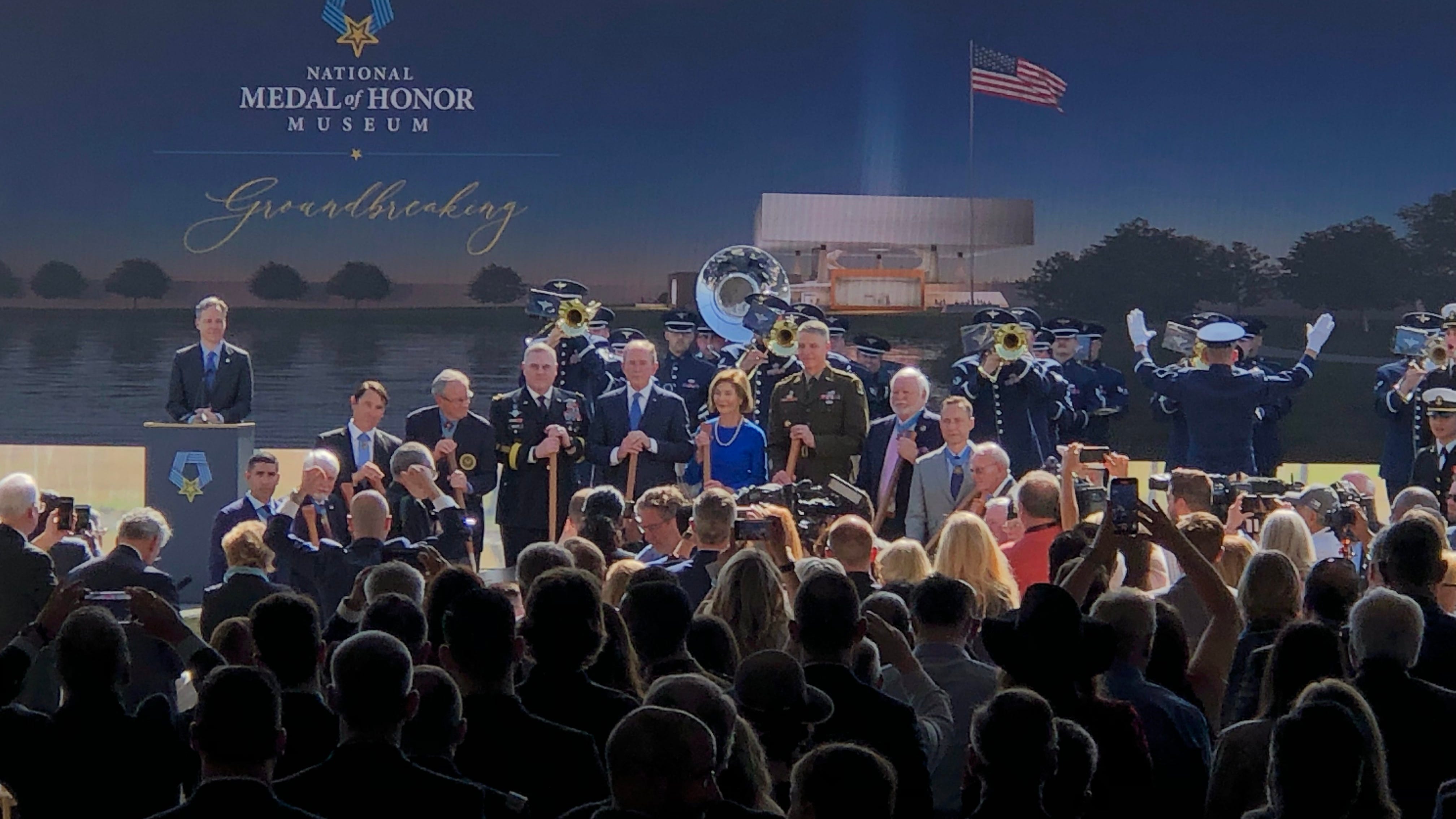 Arlington breaks ground on National Medal of Honor Museum