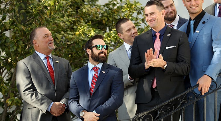 Adam Eaton Daniel Hudson – Nationals' White House Visit