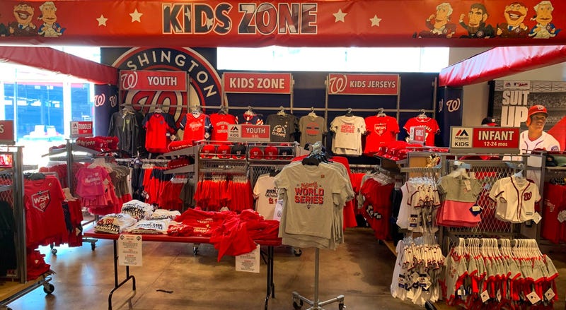 Nationals World Series Kids Shirts