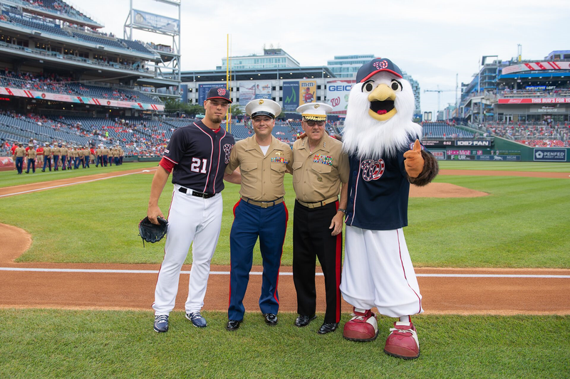 Stout, Broadmore, Nats mascot
