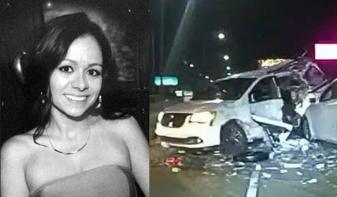 The family of a suburban mother killed in a crash last December has filed a wrongful-death lawsuit against a Countryside pub, alleging the bar overserved the driver responsible and even provided him with an alcoholic “to-go” drink before the crash.